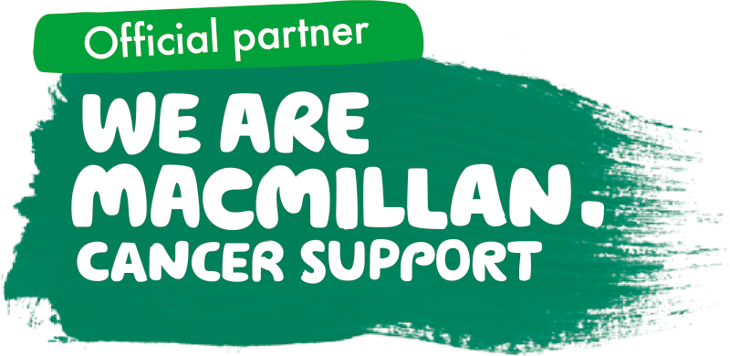 Official partner We are Macmillan Cancer Support